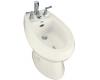 Kohler San Tropez K-4854-96 Biscuit Bidet with Plumb for Vertical Spray Bidet Faucet