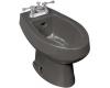 Kohler Amaretto K-4864-58 Thunder Grey Bidet with 4" Centers