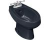 Kohler Amaretto K-4876-52 Navy Bidet with Single-Hole Faucet Drilling