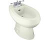 Kohler Amaretto K-4876-NG Tea Green Bidet with Single-Hole Faucet Drilling