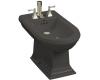 Kohler Memoirs K-4886-58 Thunder Grey Bidet with Plumb for Vertical Spray Bidet Faucet