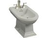 Kohler Memoirs K-4886-95 Ice Grey Bidet with Plumb for Vertical Spray Bidet Faucet