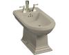 Kohler Memoirs K-4886-G9 Sandbar Bidet with Plumb for Vertical Spray Bidet Faucet