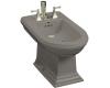 Kohler Memoirs K-4886-K4 Cashmere Bidet with Plumb for Vertical Spray Bidet Faucet