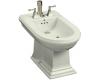 Kohler Memoirs K-4886-NG Tea Green Bidet with Plumb for Vertical Spray Bidet Faucet