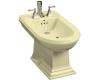 Kohler Memoirs K-4886-Y2 Sunlight Bidet with Plumb for Vertical Spray Bidet Faucet