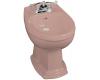 Kohler Portrait K-4896-45 Wild Rose Bidet with Plumb for Horizontal Spray Bidet Faucet