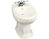 Kohler Portrait K-4896-52 Navy Bidet with Plumb for Horizontal Spray Bidet Faucet