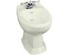 Kohler Portrait K-4896-NG Tea Green Bidet with Plumb for Horizontal Spray Bidet Faucet