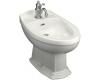 Kohler Portrait K-4898-0 White Bidet with Single-Hole Faucet Drilling