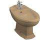 Kohler Portrait K-4898-33 Mexican Sand Bidet with Single-Hole Faucet Drilling