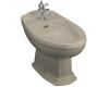 Kohler Portrait K-4898-G9 Sandbar Bidet with Single-Hole Faucet Drilling