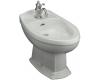 Kohler Portrait K-4898-W2 Earthen White Bidet with Single-Hole Faucet Drilling