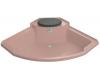 Kohler BodySpa K-1005-H2-45 Wild Rose Bodyspa Luxury Corner Footbath