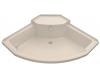 Kohler BodySpa K-1025-H2-55 Innocent Blush Bodyspa Eight-Jet System Corner Footbath