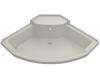 Kohler BodySpa K-1025-H2-95 Ice Grey Bodyspa Eight-Jet System Corner Footbath