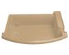 Kohler BodySpa K-1035-H2-33 Mexican Sand Bodyspa Eight-Jet System Alcove Footbath with Left-Hand Drain