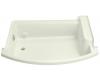 Kohler BodySpa K-1035-H2-NG Tea Green Bodyspa Eight-Jet System Alcove Footbath with Left-Hand Drain