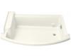 Kohler BodySpa K-1036-H2-96 Biscuit Bodyspa Eight-Jet System Alcove Footbath with Right-Hand Drain