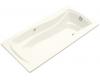 Kohler Mariposa K-1257-G-96 Biscuit Mariposa 6' BubbleMassage Bath Tub