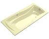 Kohler Mariposa K-1257-G-Y2 Sunlight Mariposa 6' BubbleMassage Bath Tub