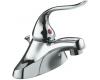 Kohler Coralais K-15583-5P-CP Polished Chrome Single-Control Centerset Lavatory Faucet with Pop-Up Drain, Ground Joints and Lever Handle