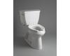 Kohler Barrington K-3578-T-0 White Pressure Lite, Comfort Height Toilet with Right-Hand Trip Lever & Lock