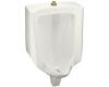 Kohler Bardon K-4960-ET-0 White Urinal with Top Spud