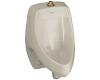 Kohler Dexter K-5016-ET-G9 Sandbar Elongated Urinal with Top Spud