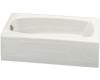 Kohler Dynametric K-519-0 White 5' Bath with Left-Hand Drain