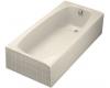 Kohler Dynametric K-520-47 Almond 5' Bath with Right-Hand Drain