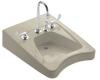 Kohler Morningside K-12634-R-G9 Sandbar Wheelchair Lavatory with 11-1/2" Centers and Soap Dispenser Drilling on Right