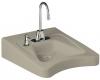 Kohler Morningside K-12638-L-G9 Sandbar Wheelchair Lavatory with Single-Hole Drilling and Soap Dispenser Drilling on Left