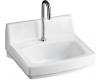 Kohler Greenwich K-12643-0 White Wall-Mount Lavatory with Single-Hole Faucet Drilling