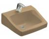 Kohler Chesapeake K-1721-33 Mexican Sand Wall-Mount Lavatory with Single-Hole Faucet Drilling