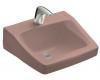 Kohler Chesapeake K-1721-45 Wild Rose Wall-Mount Lavatory with Single-Hole Faucet Drilling