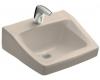 Kohler Chesapeake K-1721-55 Innocent Blush Wall-Mount Lavatory with Single-Hole Faucet Drilling