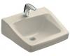 Kohler Chesapeake K-1722-47 Almond Wall-Mount Lavatory with Single-Hole Faucet Drilling