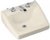 Kohler Chesapeake K-1723-47 Almond Wall-Mount Lavatory with 8" Centers