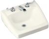 Kohler Chesapeake K-1723-96 Biscuit Wall-Mount Lavatory with 8" Centers