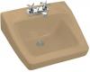 Kohler Chesapeake K-1728-33 Mexican Sand Wall-Mount Lavatory with 4" Centers