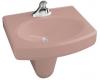 Kohler Pinoir K-2035-4-45 Wild Rose Wall-Mount Lavatory with 4" Centers