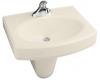 Kohler Pinoir K-2035-4-47 Almond Wall-Mount Lavatory with 4" Centers