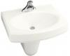 Kohler Pinoir K-2035-8-0 White Wall-Mount Lavatory with 8" Centers