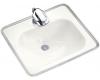 Kohler Tahoe K-2890-4-0 White Metal Frame Lavatory with 4" Centers