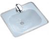 Kohler Tahoe K-2890-4-6 Skylight Metal Frame Lavatory with 4" Centers