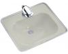 Kohler Tahoe K-2890-4-95 Ice Grey Metal Frame Lavatory with 4" Centers