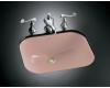 Kohler Tahoe K-2890-4U-45 Wild Rose Undercounter Lavatory with Oversized 4" Centers