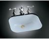 Kohler Tahoe K-2890-4U-6 Skylight Undercounter Lavatory with Oversized 4" Centers