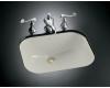 Kohler Tahoe K-2890-4U-95 Ice Grey Undercounter Lavatory with Oversized 4" Centers